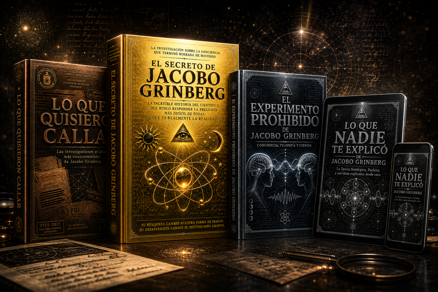 El Secreto de Jacobo Grinberg — Investigación Completa + 3 Bonos Exclusivos